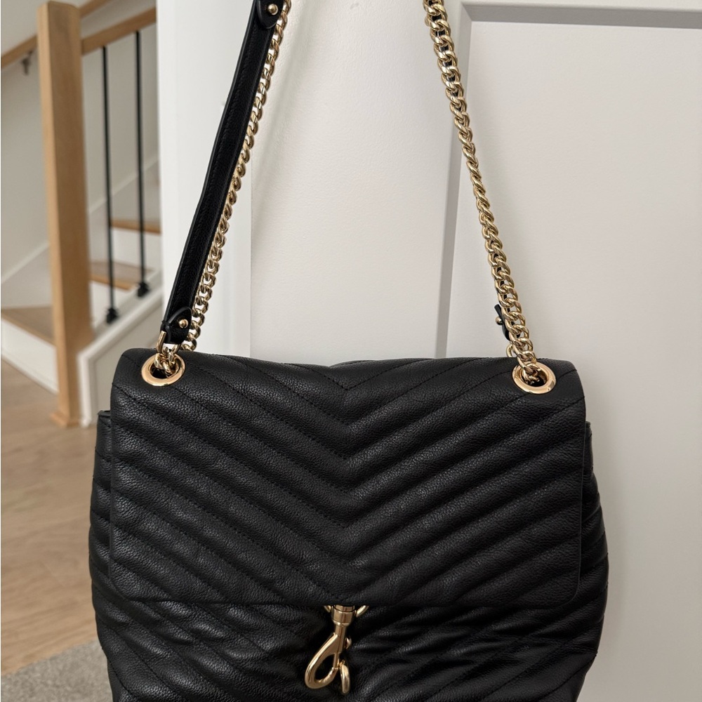 Rebeca Minkoff Black Quilted Shoulder Bag